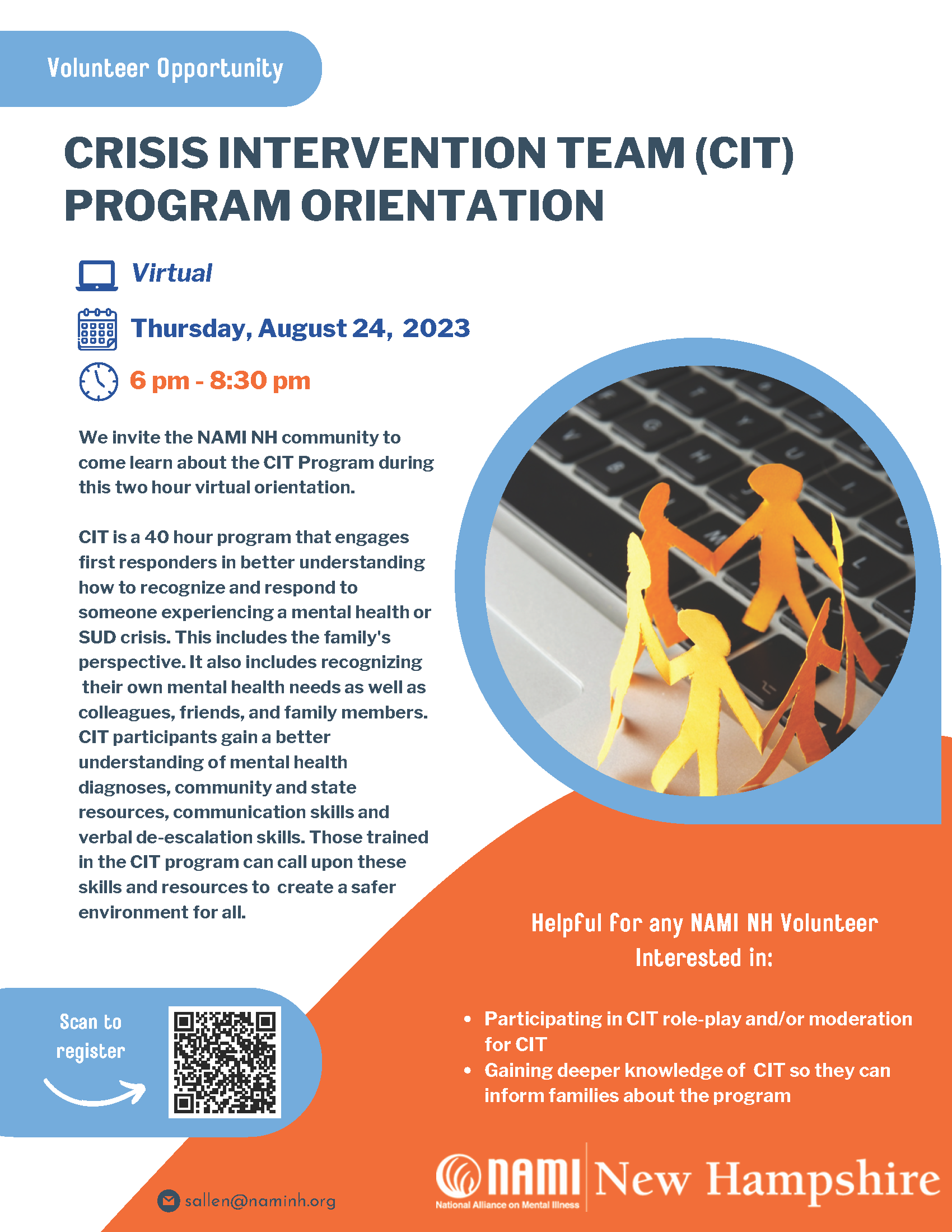 Crisis Intervention Team (CIT) Program Orientation
