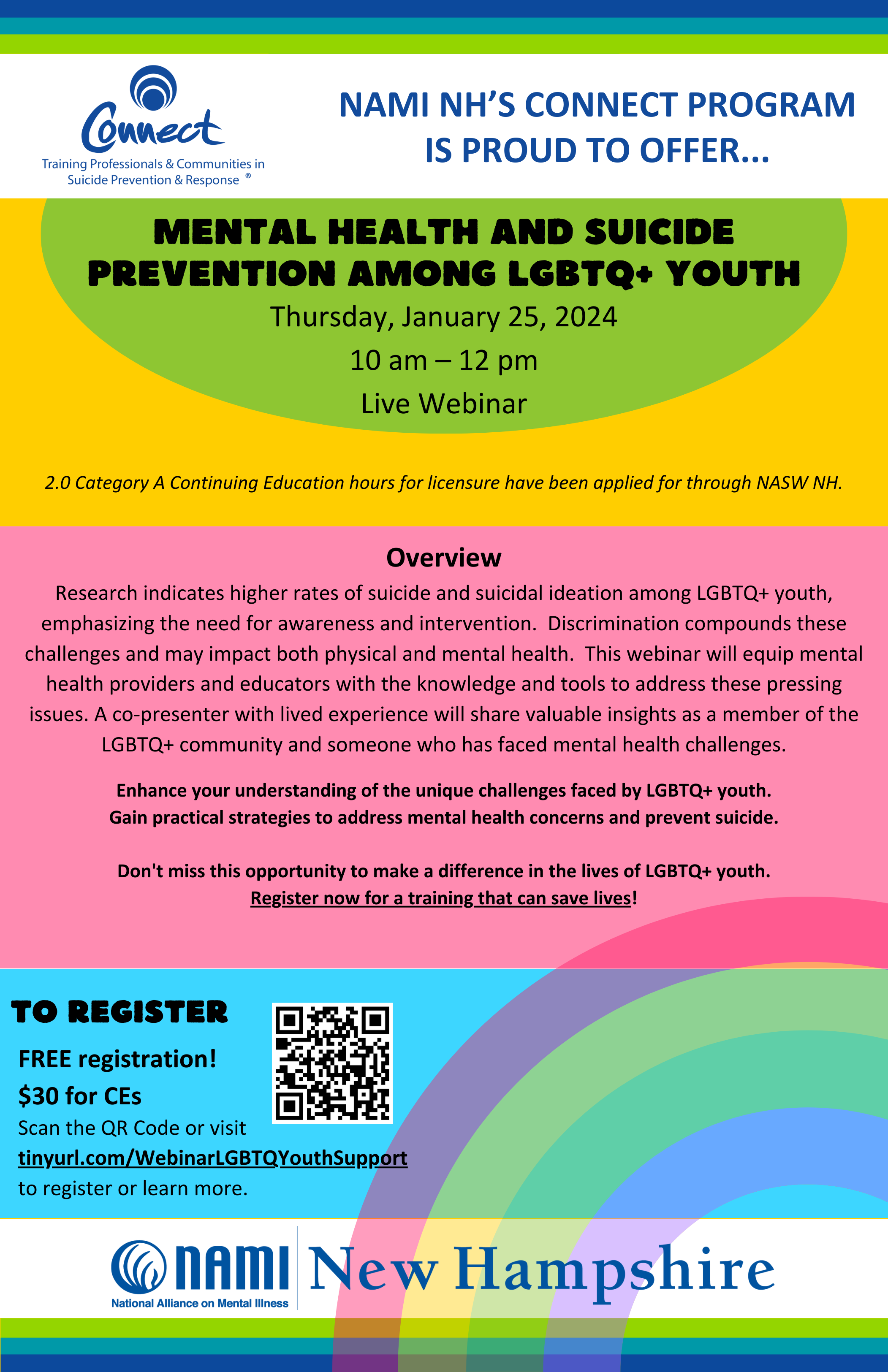 Mental Health and Suicide Prevention Among LGBTQ+ Youth