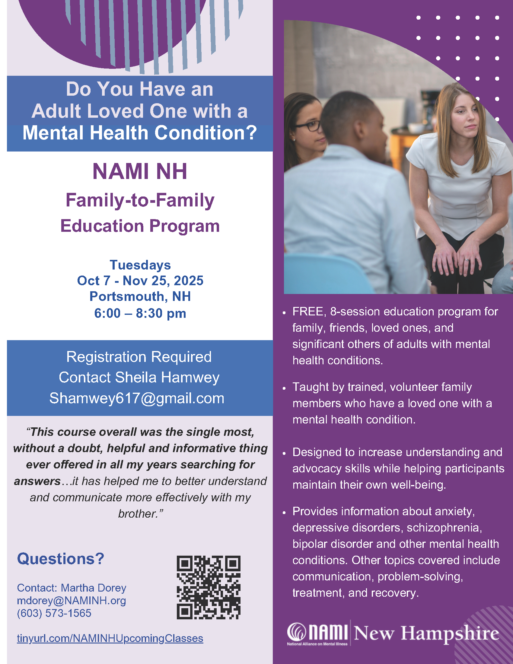 NAMI Family-to-Family Class