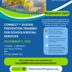 Connect Suicide Prevention Training for Schools/Social Services