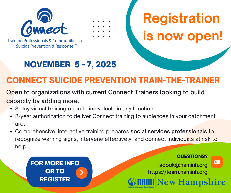 Connect Suicide Prevention Train-the-Trainer (TTT)