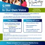 Your Story of Recovery with Mental Illness - In Our Own Voice Speaker Training