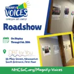 Magnify Voices Roadshow Display