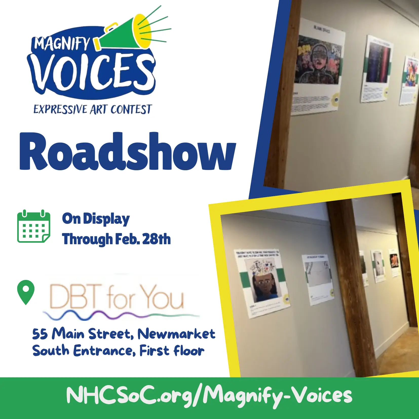 Magnify Voices Roadshow Display