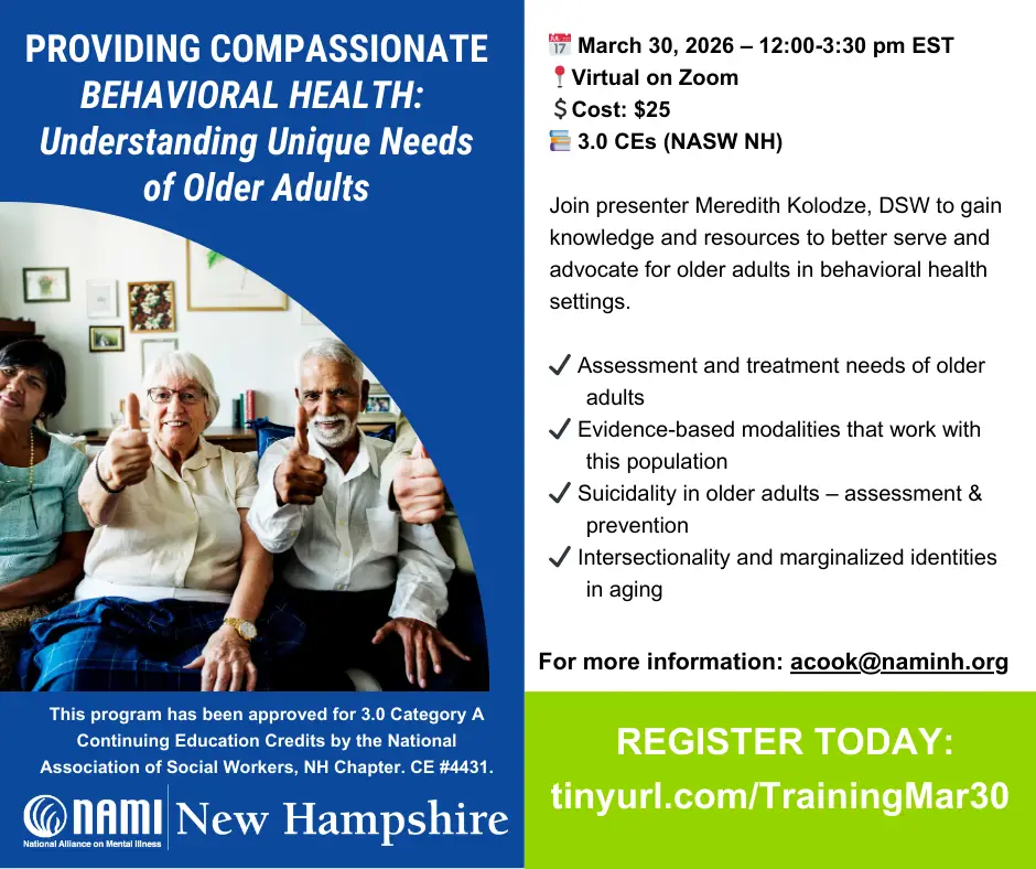 Providing Compassionate Behavioral Health: Understanding the Unique Needs of Older Adults