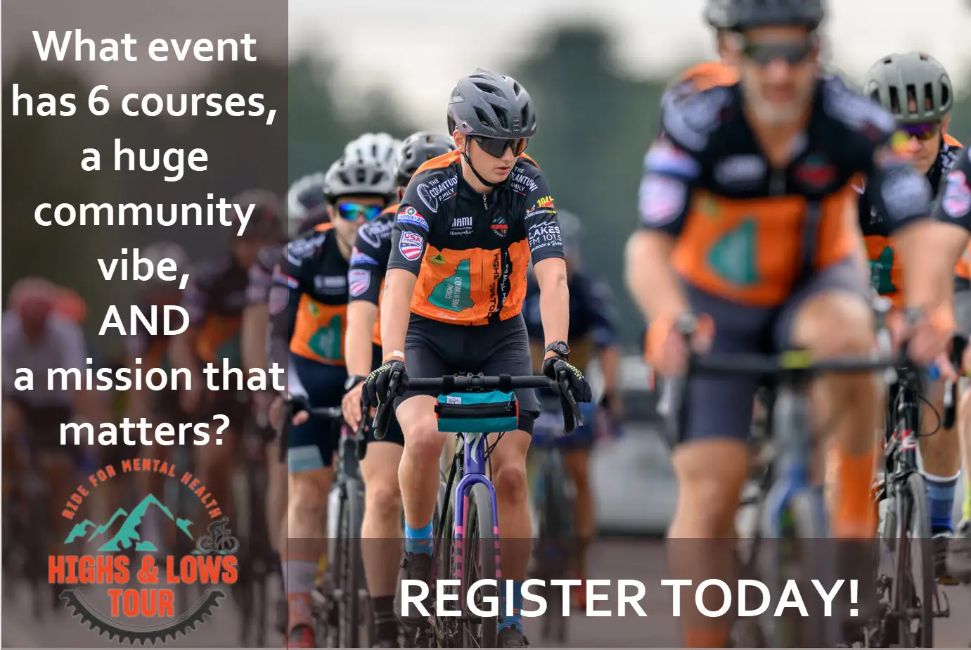 Highs and Lows Tour - Ride for Mental Health 2026