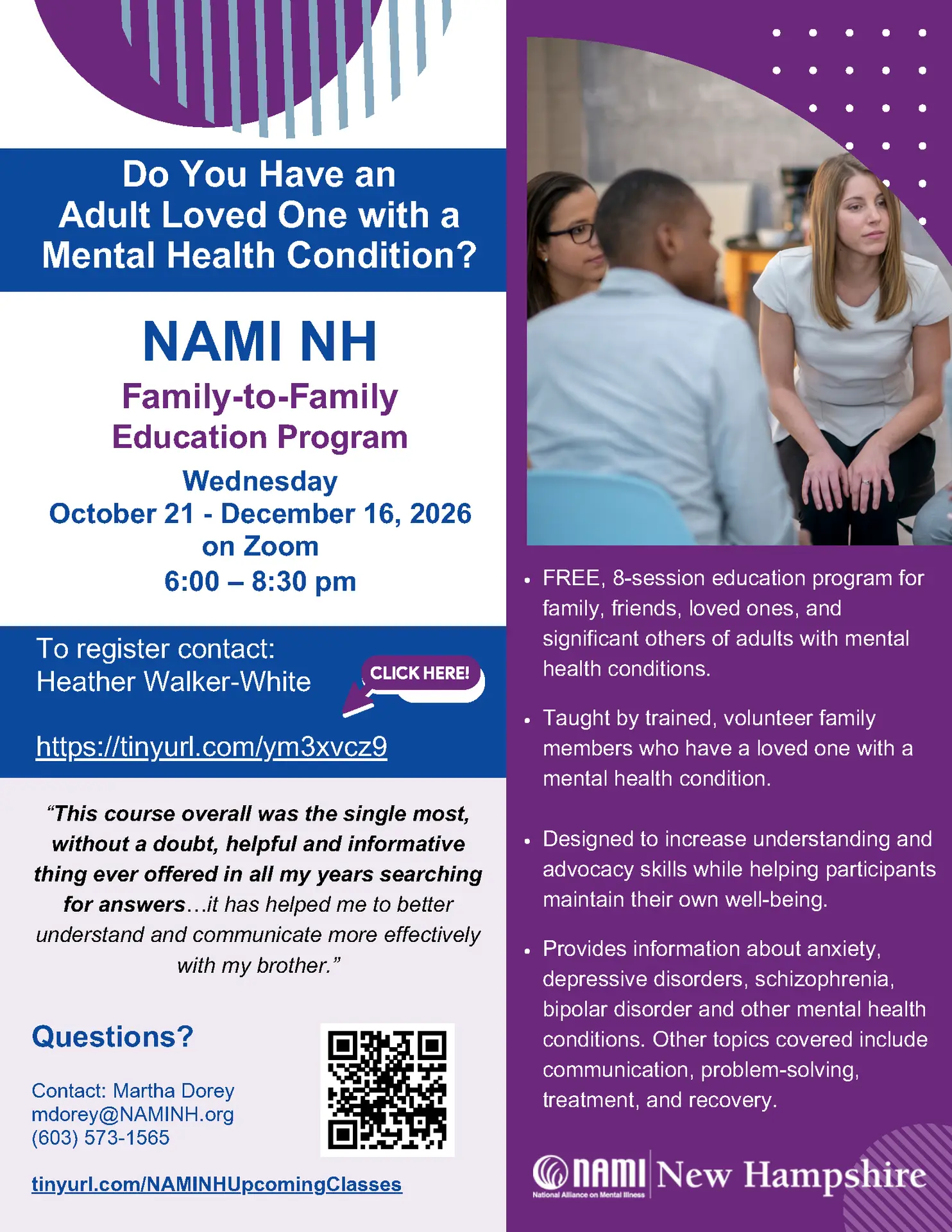 NAMI Family-to-Family Class