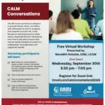 CALM Conversations - Counseling on Access to Lethal Means