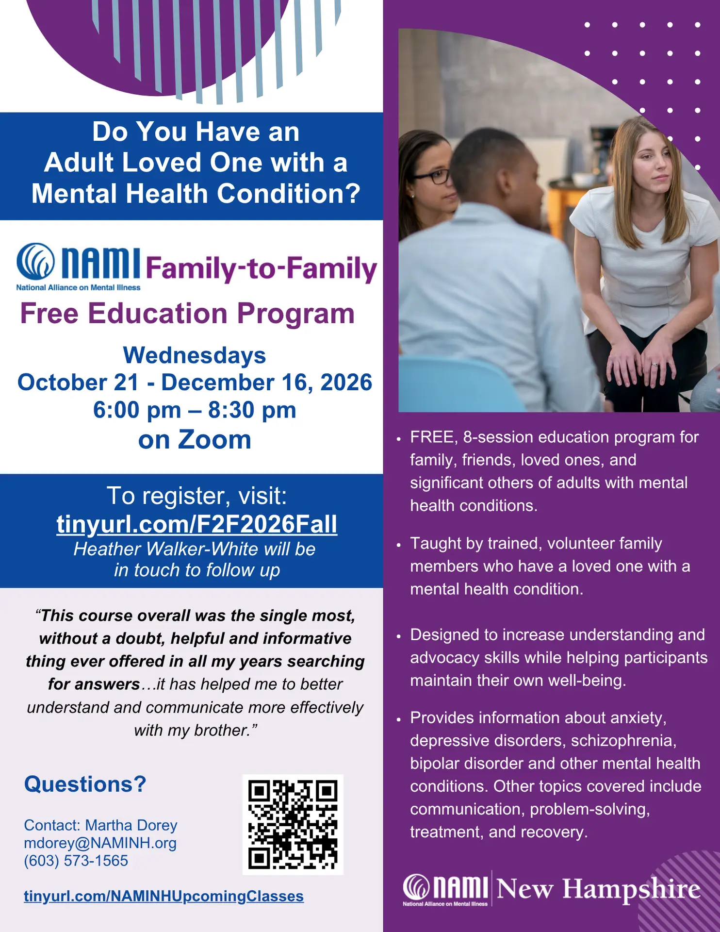 NAMI Family-to-Family Class